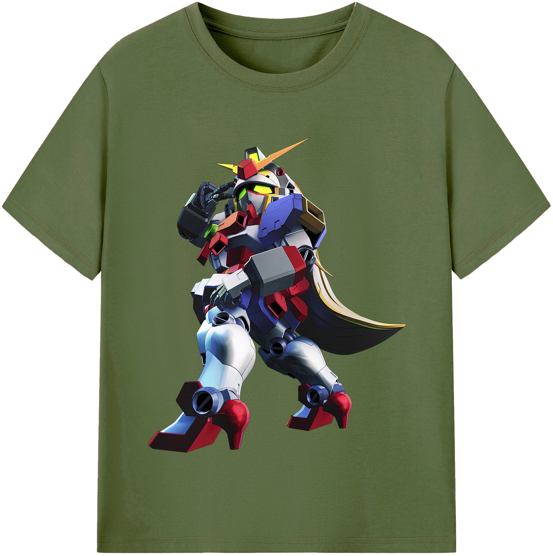 （画像用） 機動戦士ガンダム Mobile Suit Gundam 綿100％半袖Tシャツ（フロントプリント）